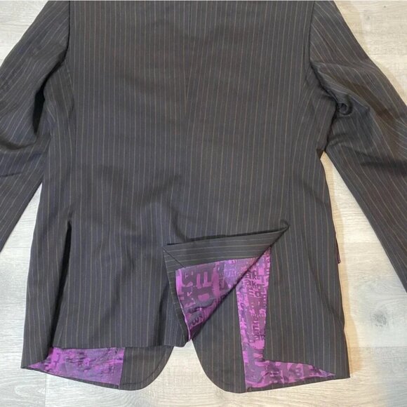 Ted Baker Brown Striped Sport Coat - Picture 11 of 16